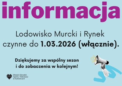 Ostatni weekend na Lodowisku Murcki oraz Rynek