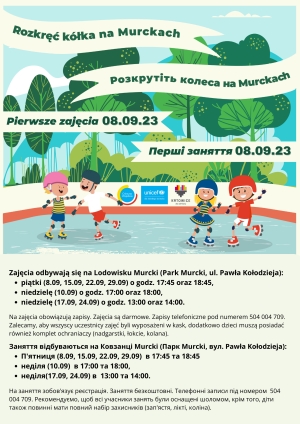 ?Rozkręć k&oacute;łka na Murckach we wrześniu! ?Розкрутіть колеса на Murckach у вересні!